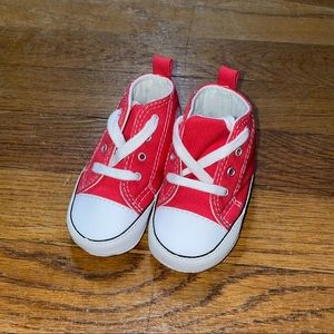 Baby Chuck Taylor first star shoes